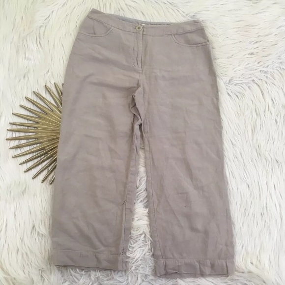 Eileen Fisher Pants - 🌸SOLD🌸Eileen Fisher Linen & Cotton Blend Capris